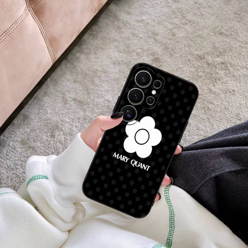 

Fashion M-Mary-Q-Quants Phone Case For Samsung S 20 21 22 23 lite plus ultra Clear Mobile Cover Funda Samsung S20 lite 5G