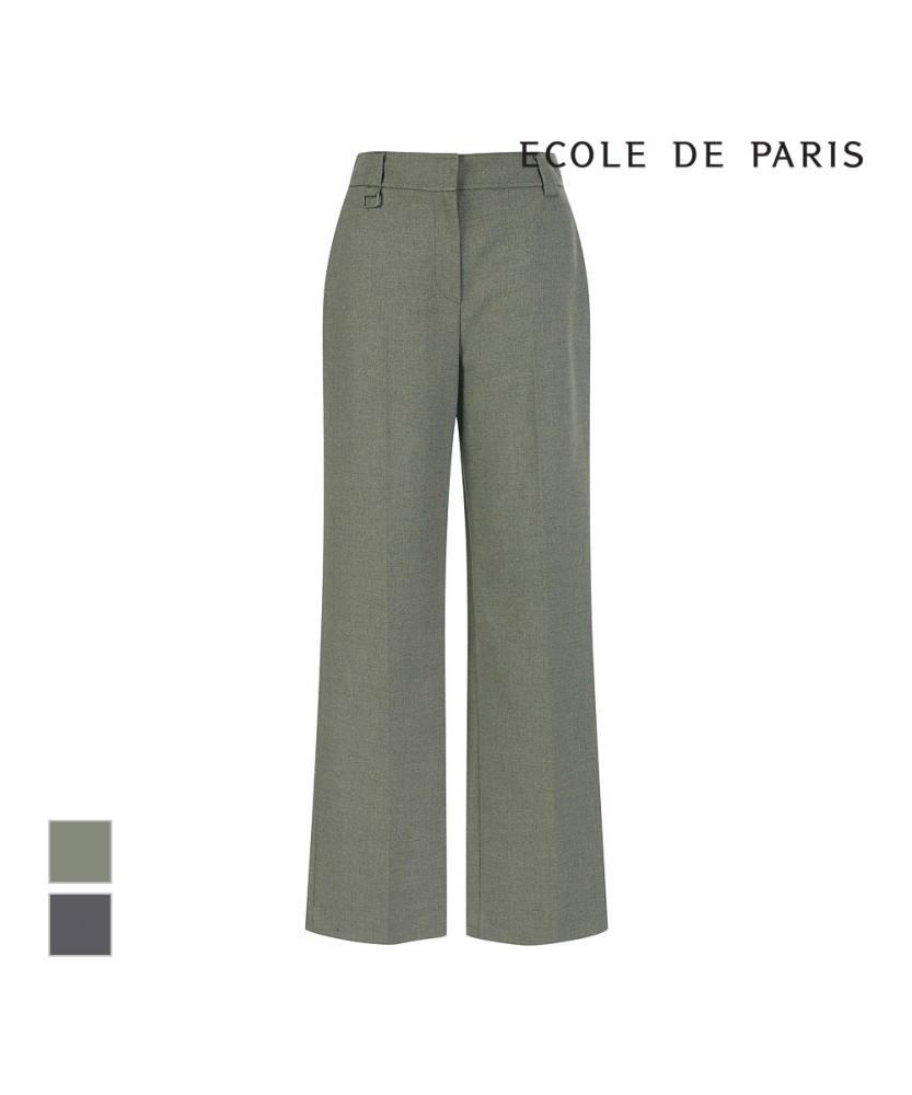 ECOLEDEPARIS Buttonless Straight Pants_Rb3Xwpam21Z