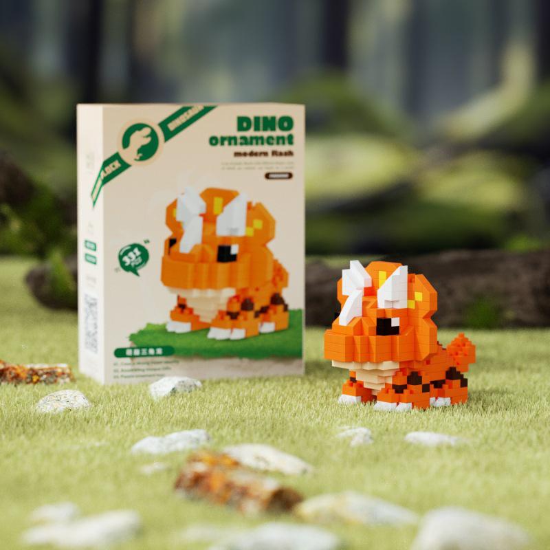 Dinasour Bricks Construction Set Adult Micro Building Blocks Toys for Children Boys 6 Year Birthday Gifts Mini Blocks Kids Toys