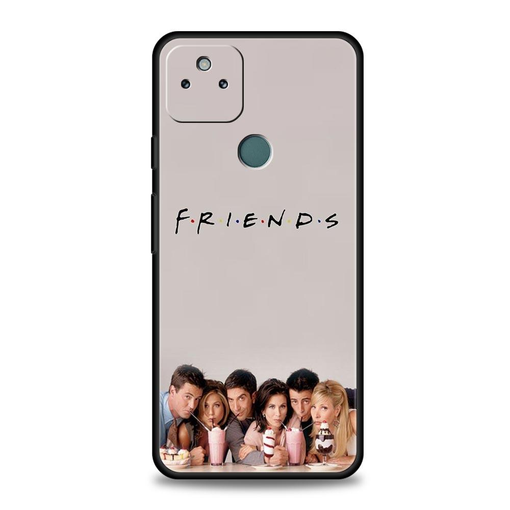 Friends Phone Case Cover for Google Pixel 10 9 8 7 6 9A 8A 7A 6A Pro Shockproof Soft TPU 9 Pro XL Shell Capas Fundas Coque Bags