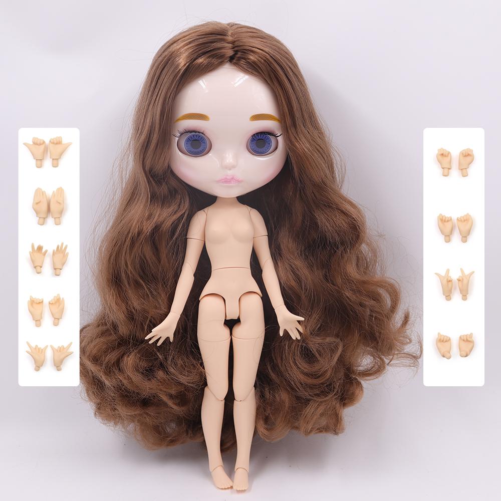 Bambola Blyth ICY DBS Corpo Articolato 1/6 30CM Giocattoli BJD Viso Naturale Lucido con Mani Extra AB Bambole Moda DIY regalo ragazza