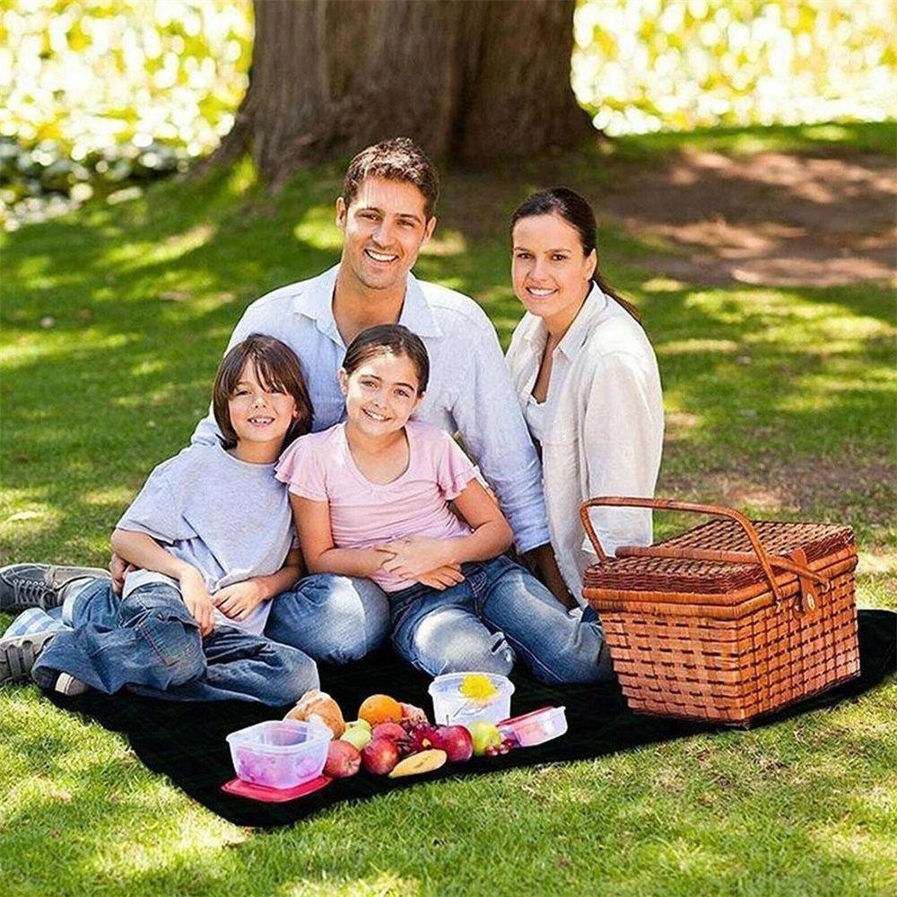 Ultralight Hiking Waterproof Camping Mat Foldable Blanket Folding Beach Mat Pocket Picnic Blanket