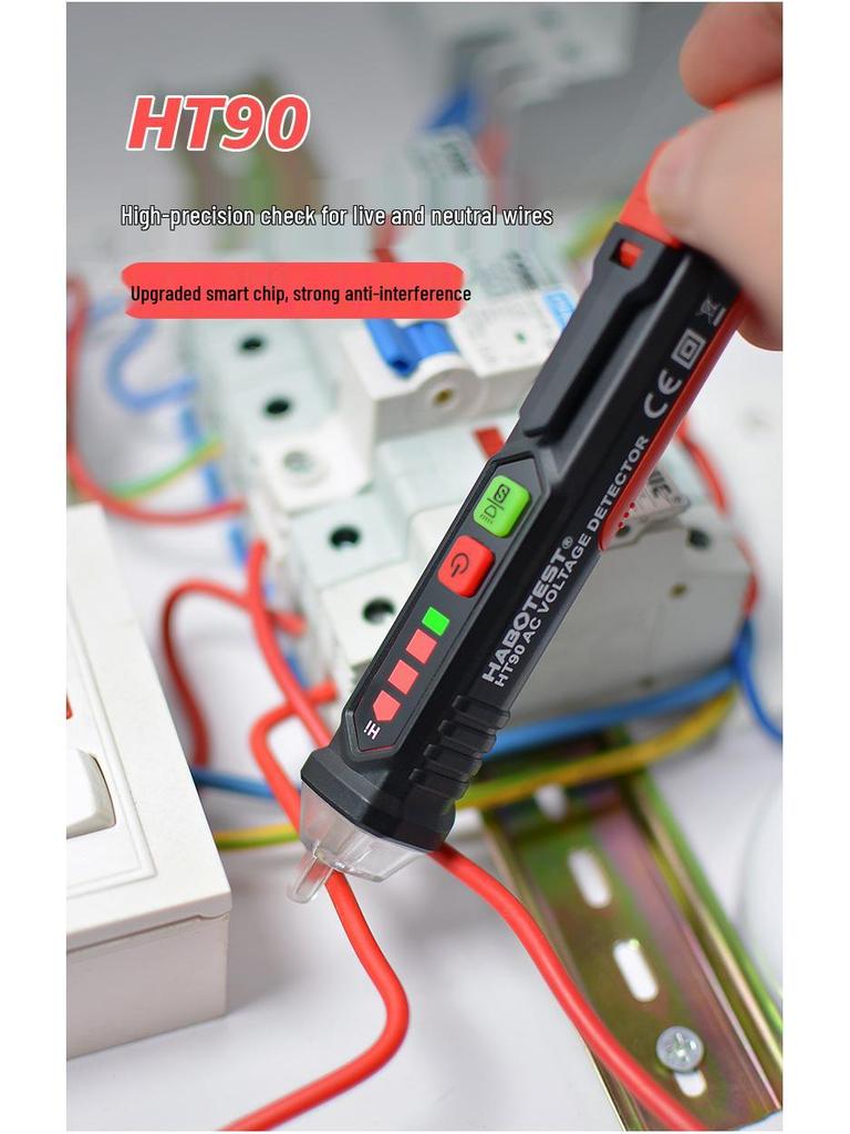 HT90 Multifunctional Electric Pen: Smart Voltage & Breakpoint Tester for Industrial and Household Use