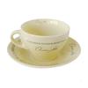 300ml Coffee Cup Korean Style Ins Lovely Saucer Breakfast Tea Milk with Handle Mug Ceramic Tableware Coffee Gift for Home-use