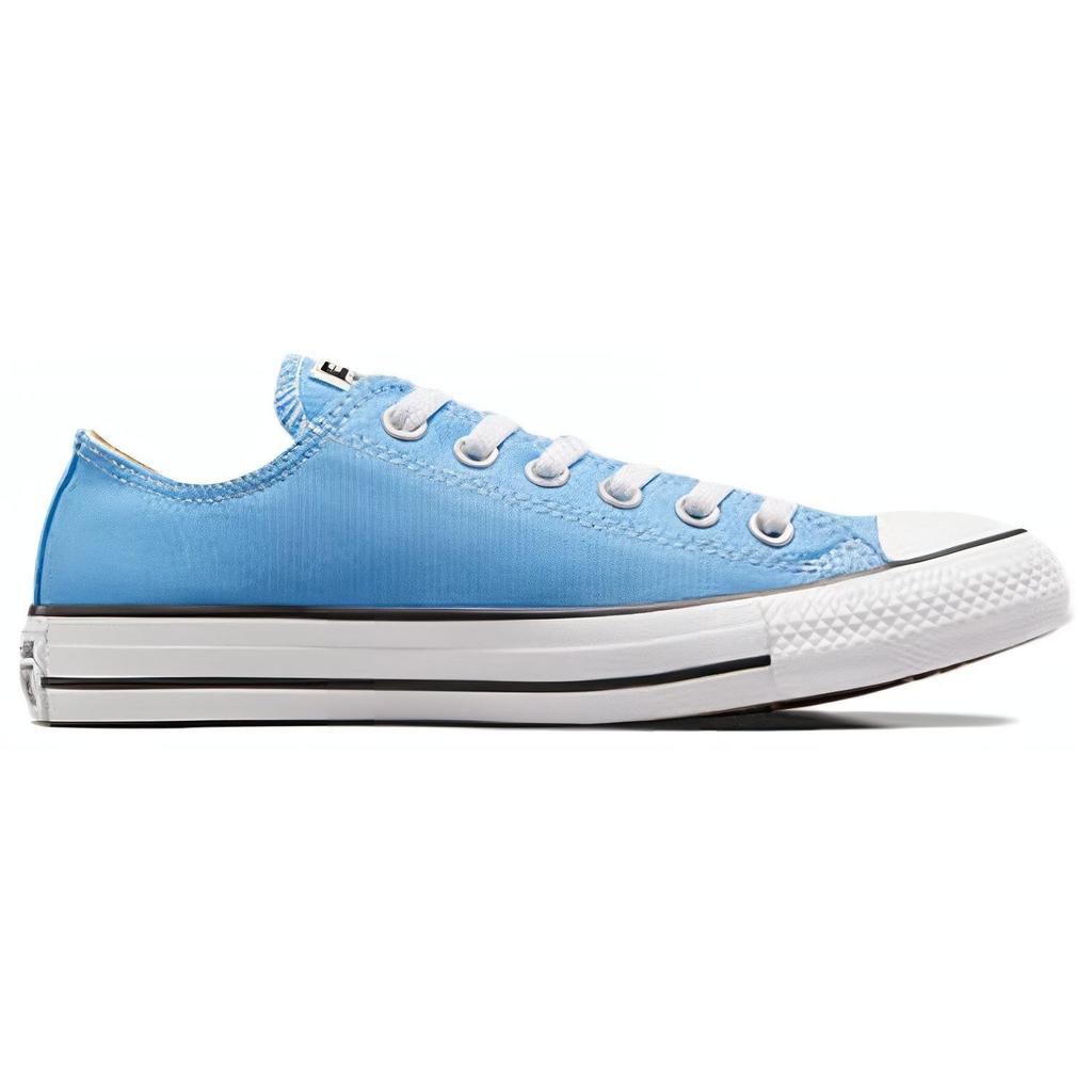 Converse Chuck Taylor All Star Seasonal Color Comfortable Versatile Durable Non-Slip Low-Top Canvas Shoes Unisex Sneakers Blue A04545C
