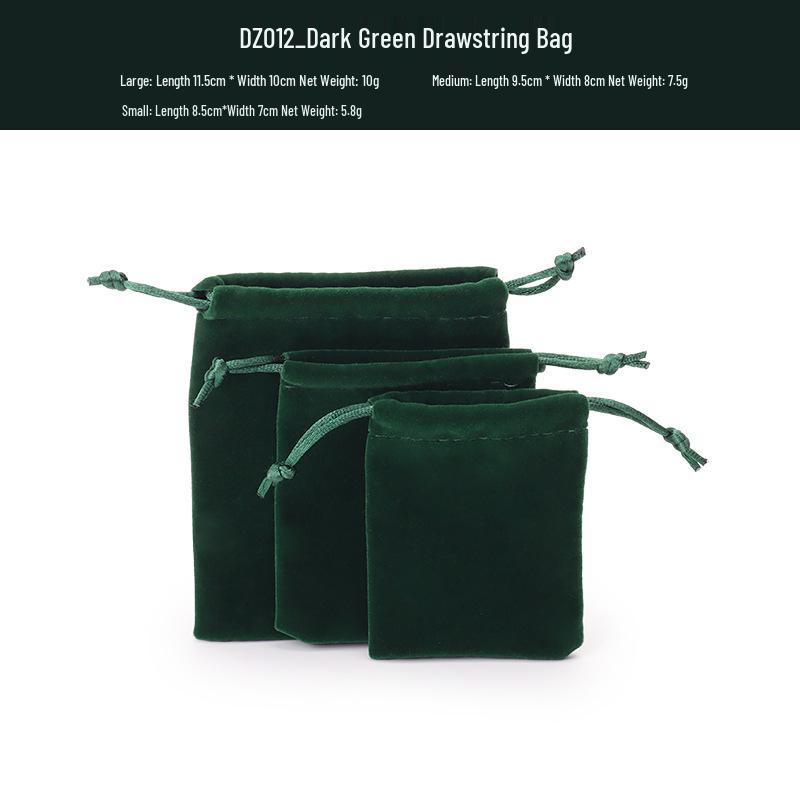 

Velvet Jewelry Drawstring Bag for Jade and Ornaments – Gift and Storage Box