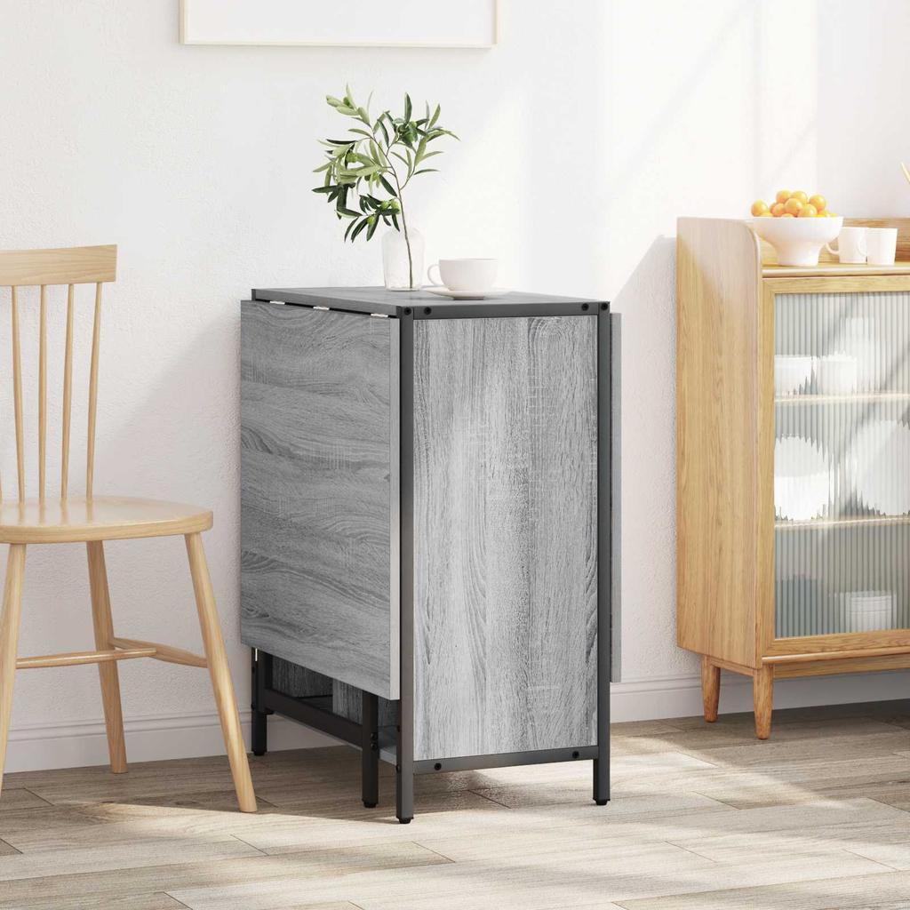 Dining Table 144 x 60 x 75 cm Particleboard Sonoma Grey