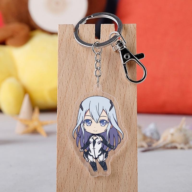 

ccc Anime BEATLESS Acrylic keychain Animated cartoon characters Cute bag decorations Interior decorations Toy for 6 cm
