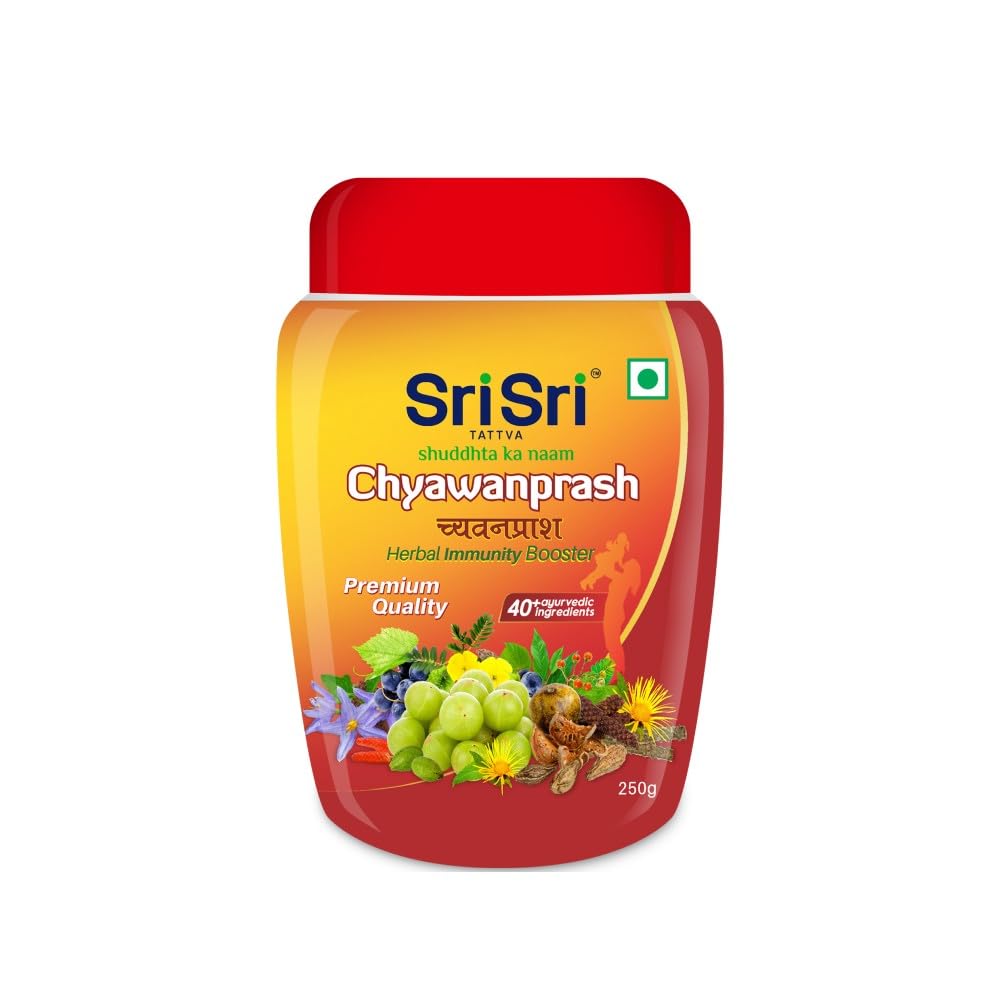 

Sri Sri TATTVA Shuddhta Ka Naam Chyawanprash 250G Herbal Immunity Booster With 40+ Ayurvedic Herbs