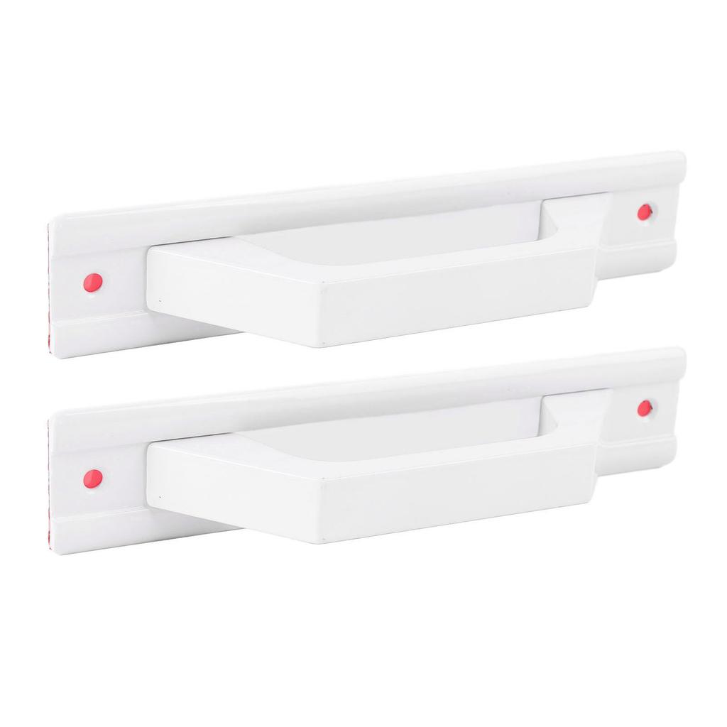 Skjutdörrhandtag Aluminiumlegering Punchfri Minimalistisk Modernt Dörrhandtag för Ladugårdsdörr Skåp