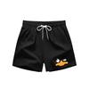 Men's Summer Printed Quick Drying Drawstring Shorts With Mesh Lining And Pockets Casual Beach Shorts Swim Trunks