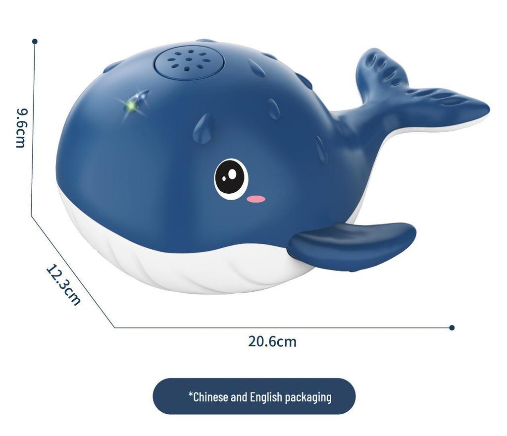Electric Induction Bath Toys: Whale, Dolphin & Octopus Set for Kids