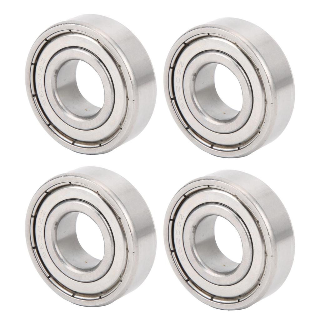 10Pcs Miniature Bearing High Speed Rolling Stainless Steel Mechanical Parts S6203ZZ 40x17x12mm
