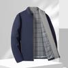 New Spring and Autumn Thin Business Jacket Men's Stand-up Collar Versatile Jacket Men's Casual Men's Jacket