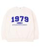 TI.GLAKE 1979 Ability Oversized Sweatshirt Cream