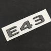 3D ABS Car Trunk Badge BITURBO 4MATIC Emblem Logo For Mercedes C43  W205 W204 E43 W213 W212 GLE43 X253 GLC43 W167 Accessories