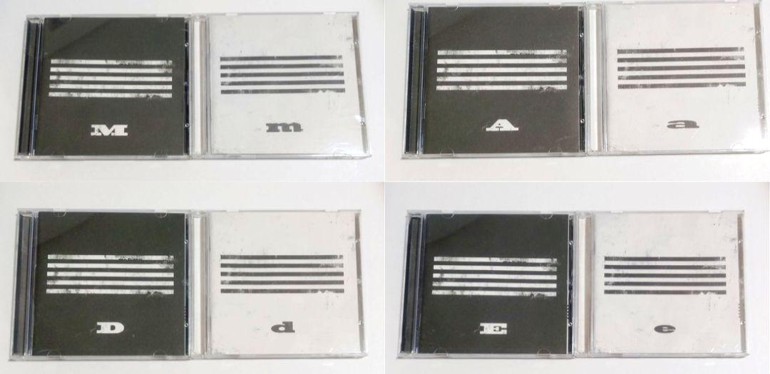 

[USED] BIGBANG MADE SERIES CD 8 pieces black and white full set