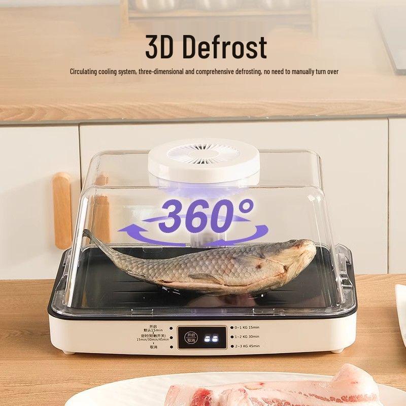Rapid Multifunctional Defrosting & Fresh-Keeping Kitchen Model for Frozen Meat