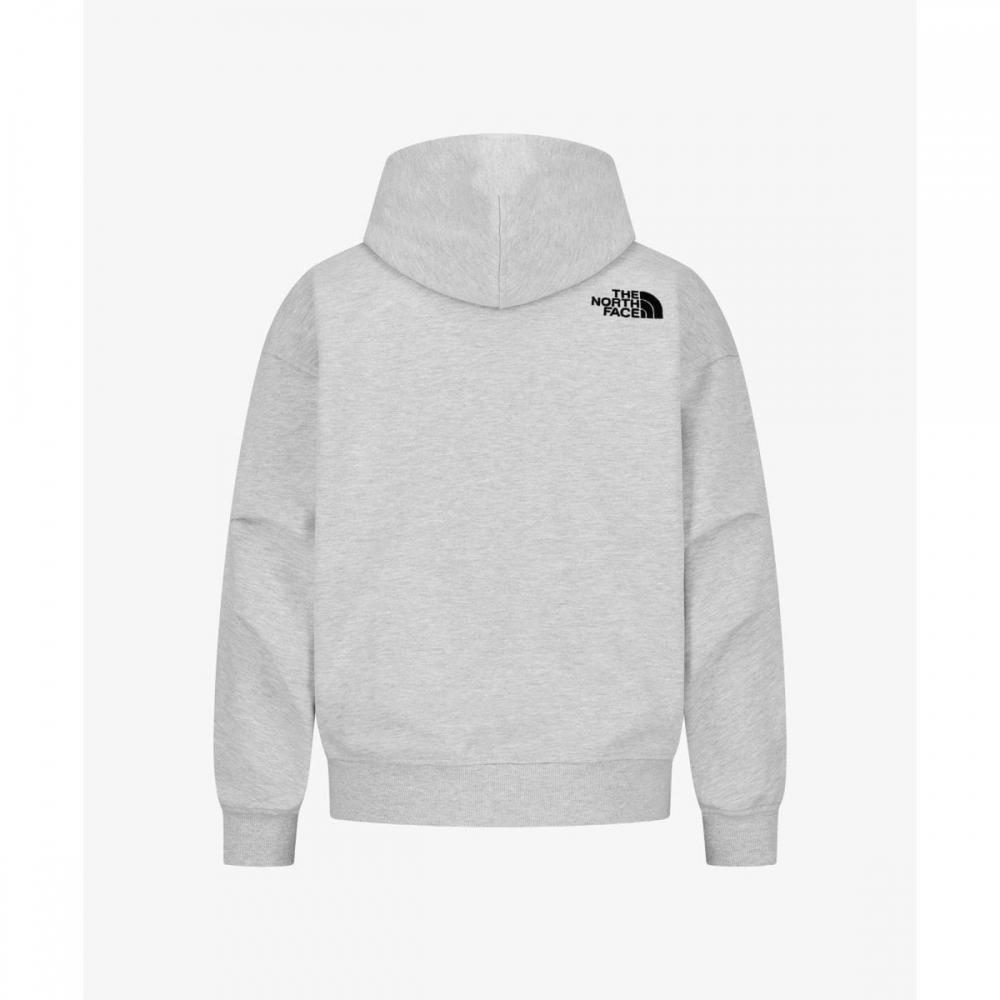 The North Face Hoodie Zip Nj5js01k Melange Grey