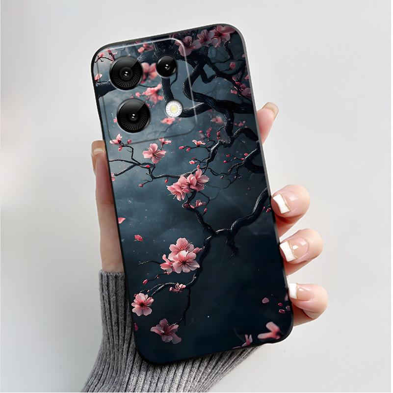For Umidigi G9 5G G9A G9C G9T Case Fashion Butterfly Flowers Soft TPU Silicone Phone Back Cover for Umidigi G 9 9A 9C 9T Casing