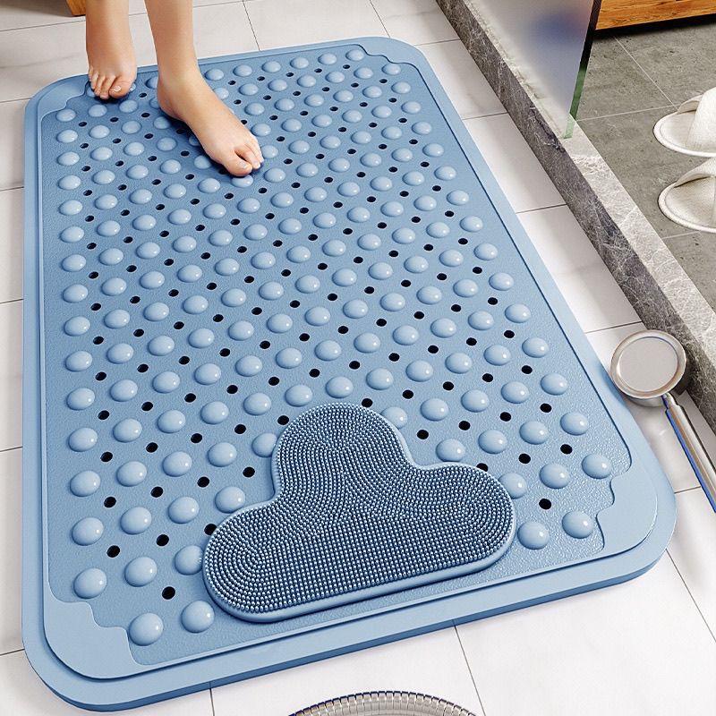 Eco-friendly Non-Slip Bathroom Mat for Shower - Safe for Children, Elderly, and Pregnant Women