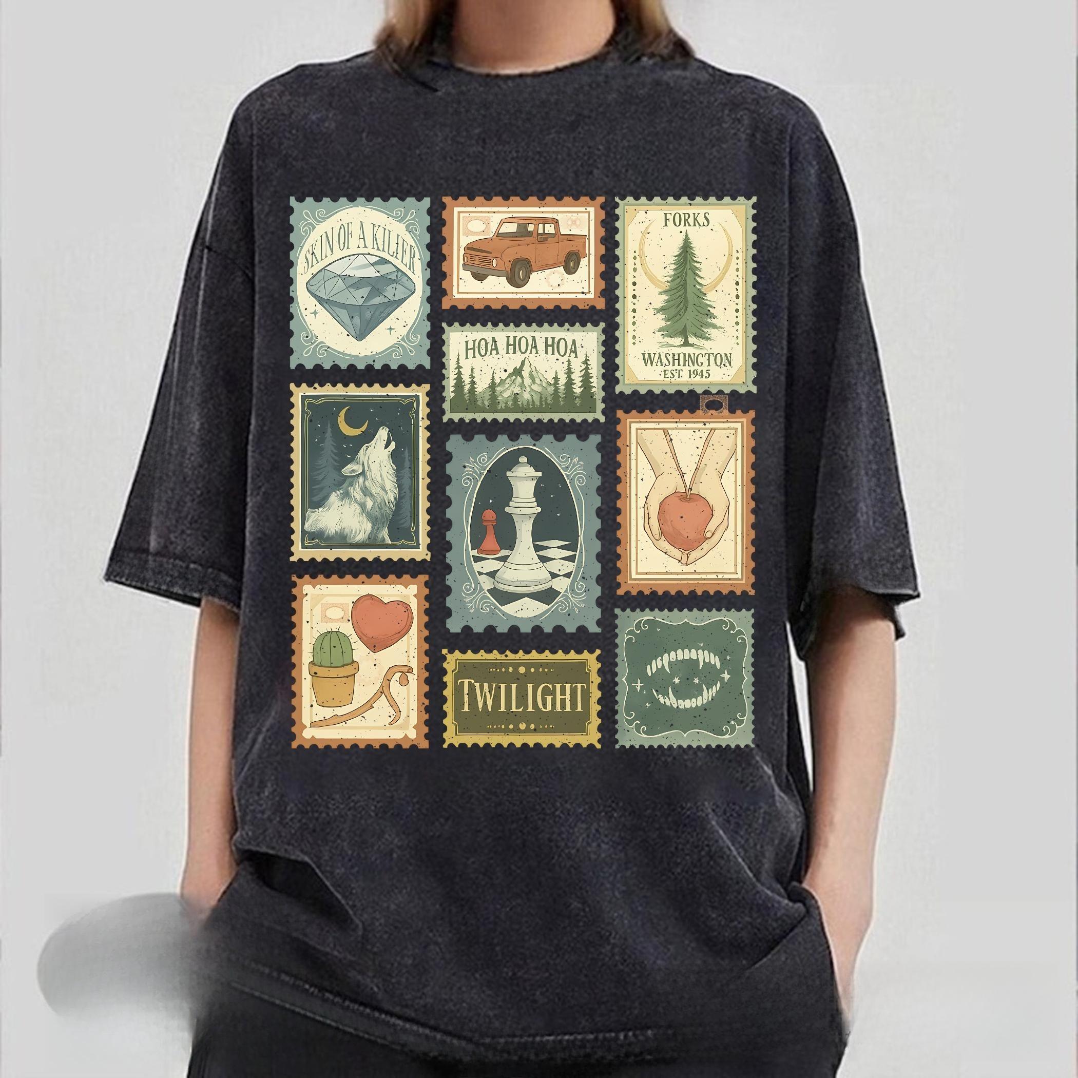 

Twilight Theme Fox City Tshirt Hoa Hoa Hoa Seasonal Tshirt Fox City Washington State Tshirt Stephanie Meyer Tshirt S