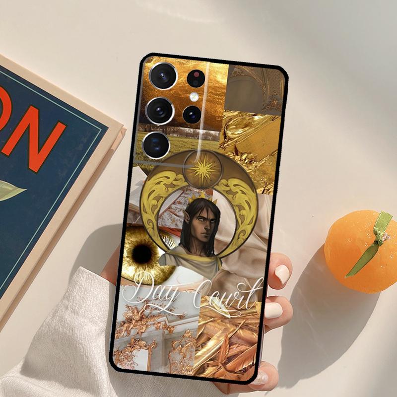 

A Court of Mist and Fury Sarah J Maas Phone Case For Samsung Galaxy S26 S25 S20 S21 S22 S23 S24 Ultra S10 Plus S25 FE Back Cover Galaxy S24 Plus