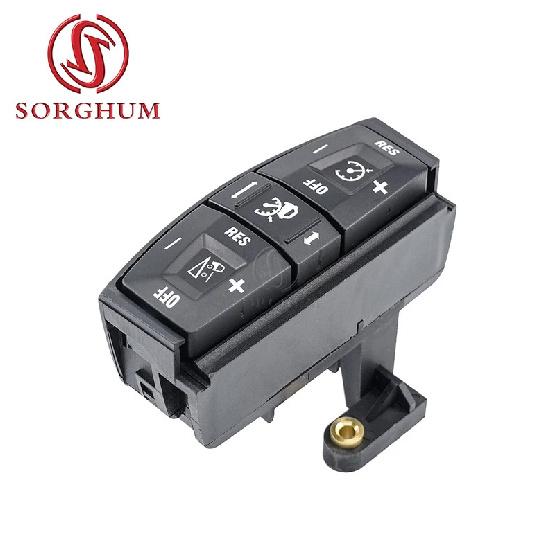 Sorghum 1870911 Truck Panel Cruise Steering Wheel Switch For Scania Lower P G R T Series Spare Parts Hill Descent Control 18007