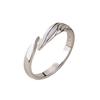 Rings for Men and Free Sterling Silver Pure Silver Couple Angel and Devil Eternal Wedding The Ring Fashion Accessory Women, Size, 925, Rings,