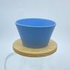 TORCH Mountain Coffee Dripper Donut Urethaan Afwerking Dripper, (voor 1-2 personen), Blauw,