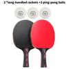 Table Racket Tennis Set With Ball Professional Competition Ping Racket Pong