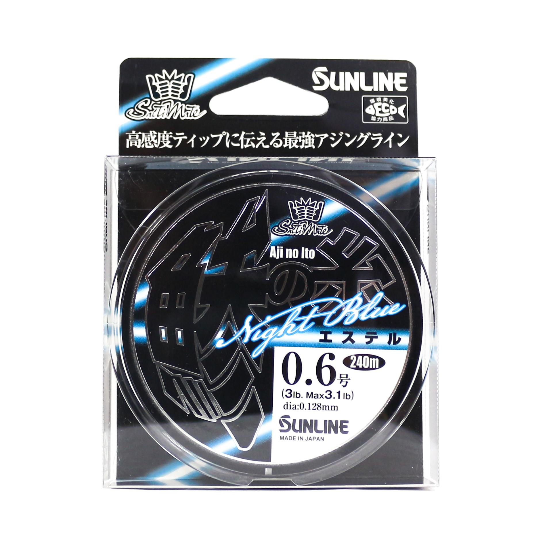

Sunline Ester Line Aji No Ito 240M 3 фунта ночной синий (8416)