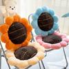 45X45Cm Sunflower Flower Cushion Cartoon Contains Filler Soft Sofa Hugging Pillow Velvet Autumn And Winter Warm Chair Cushion