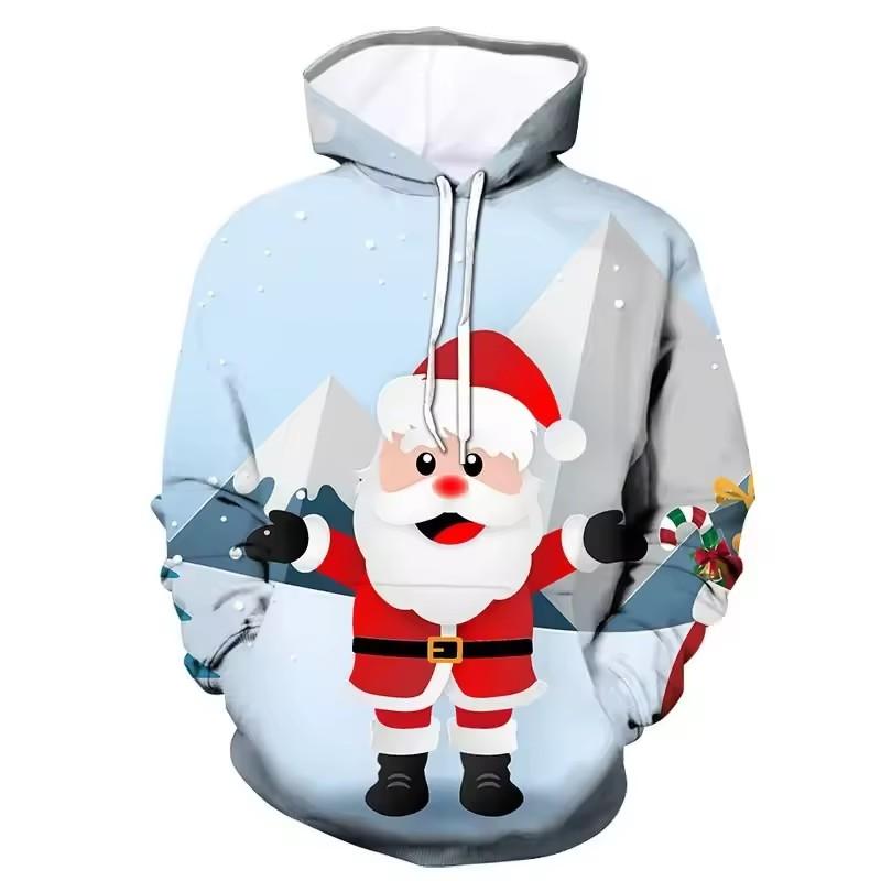 Autumn  Men's Hoodie Casual Long Sleeve Pullover Harajuku Print Animal Top Fashion Streetwear Oversized Men's Hooded Sweatshirt
