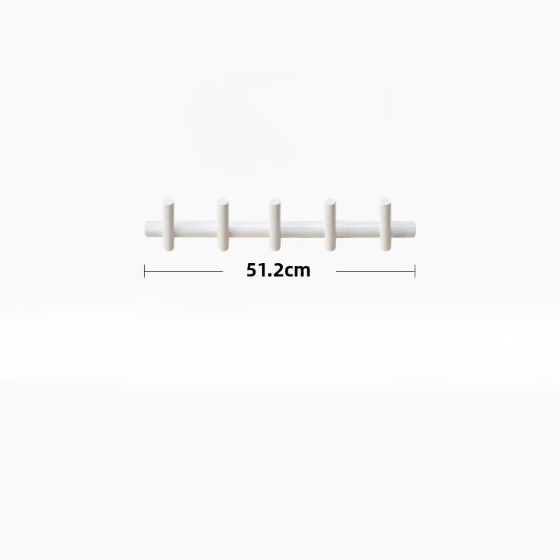 Solid Wood Living Room Entrance Wall Clothes Hanger Multifunctional Wall Clothes Hanger Creative Luxury Clothing Storage Hook