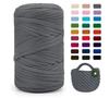Chunky Large Roll 400g T-shirt Yarn for DIY Knitting, Crochet, Bags & Floor Mats