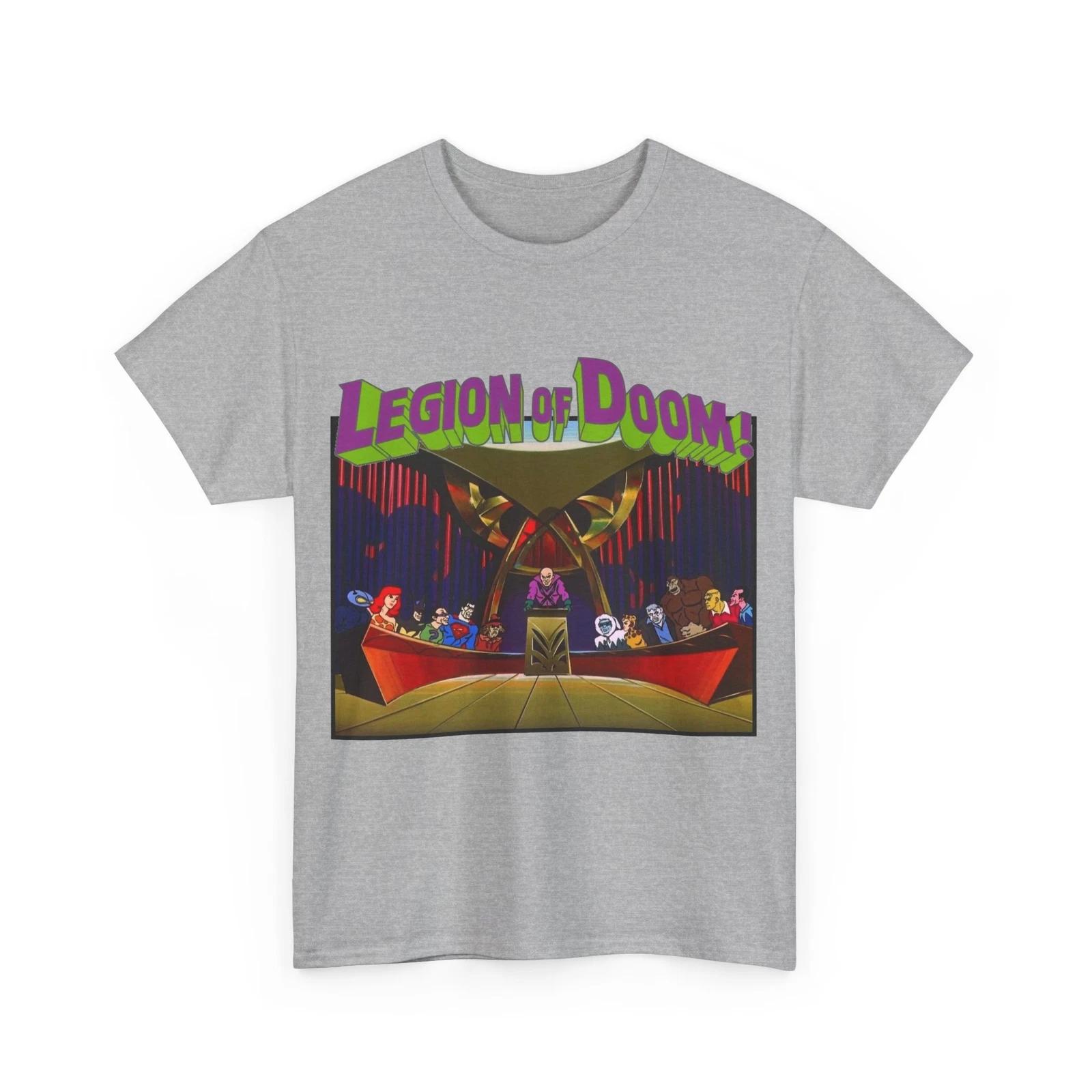 Legion of Doom T-Shirt - Super Friends Cartoon - Lex Luthor, Grodd, Brainiac XXL