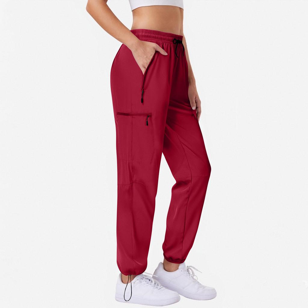 Women's Cargo Pants With  Lightweight And Quick-drying, Outdoor Travel Casual And Comfortable Summer Pants
