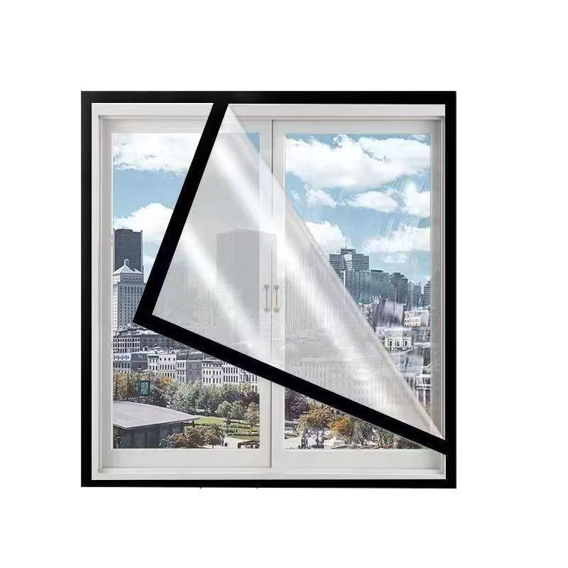 Transparent Windproof & Thermal Insulation Curtains for Winter