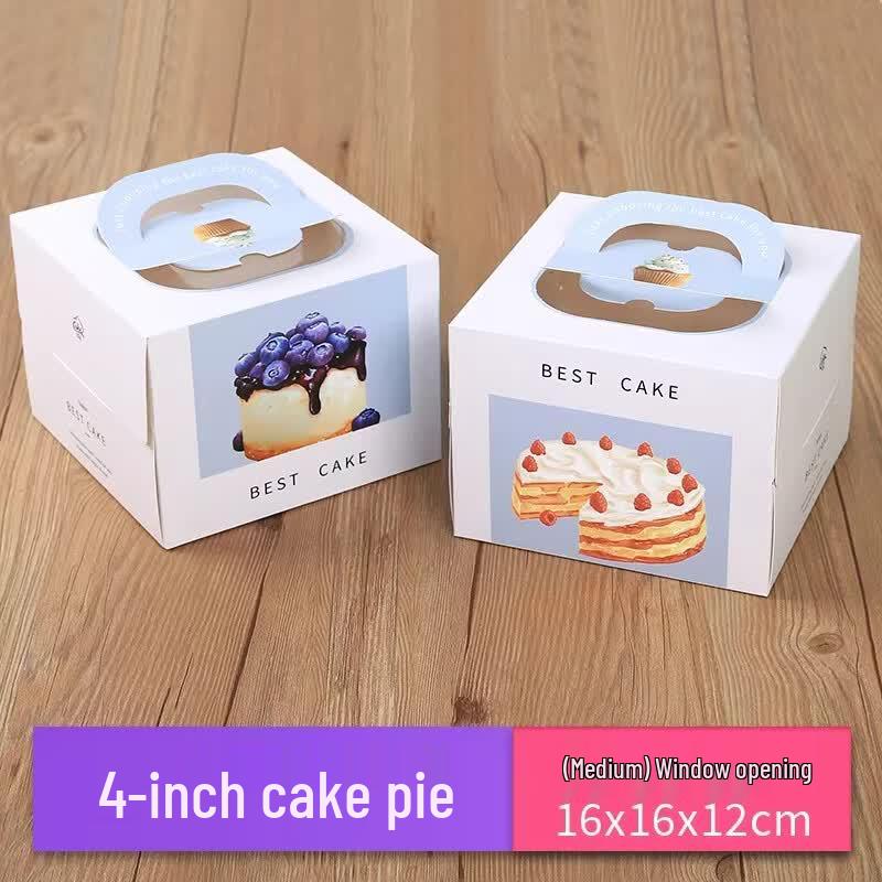 

4-inch Portable Cake Pie Box