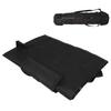 MultiFunctional Fishing Rod Reel Storage Bag Pole Carry Case Fishing Tool Organizer(Black )