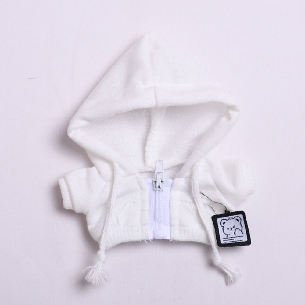 Dark Blue Jeans Sitting Labubu Doll Clothes Cute Bear Mini Cotton Doll's Clothes  Baby Pendant