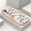 Color Flower Phone Case For Xiaomi Mi 14 14T 13 12 11 Ultra 13T 11T 10T 9T Pro Lite Poco X7 F4 X4 M4 M3 X3 Pro 4G 5G GT Cover