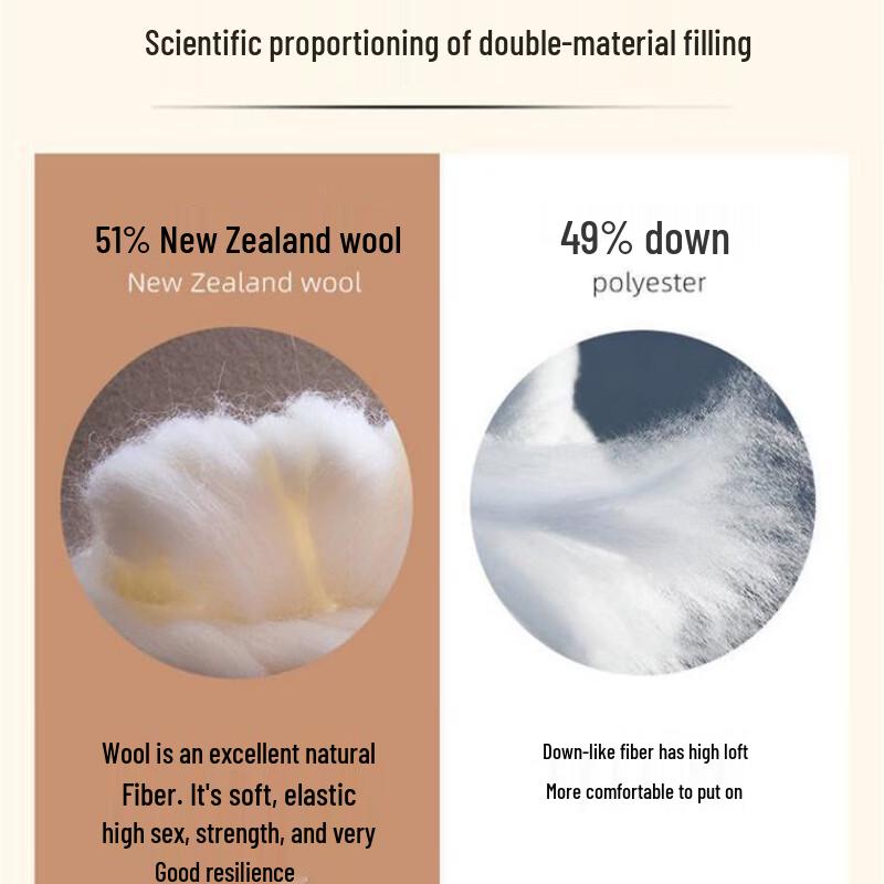 Yalu All-Season New Zealand Wool Duvet