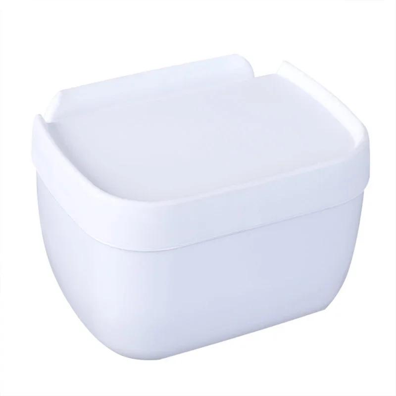 Waterproof Storage Toilet Paper Storage Box, Tissue Kitchen Bathroom Storage, 2PCS Household Toilet Paper Punching Free