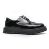 Men's New Style Formal Brogue Leather Shoes - Large Size Casual Wedding Groom Shoes
