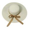 Hollow Lafite Straw Hat Women's Summer New Seaside Beach Sunscreen Photo Shading Big Brim Sun Hat