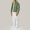 New Era Stand Collar Detachable Sleeve Multi-Pocket Zipper Solid Color Cotton Jacket Winter Men jackets Green 12866430