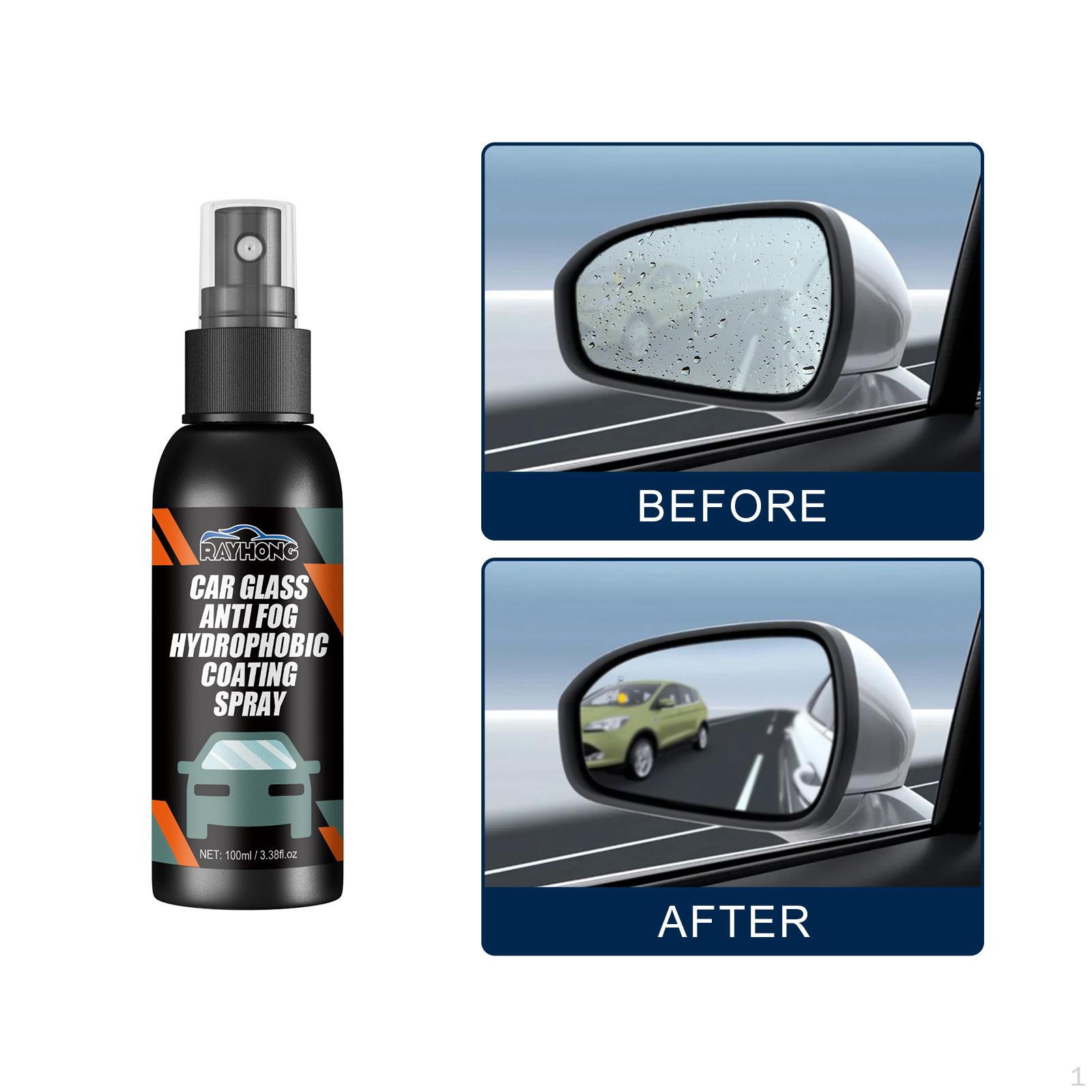 Rain Repellent Spray ,Windshield Glass Cleaner ,Hydrophobic Coating Increased Visibility