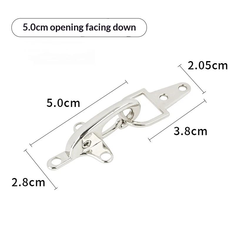 1 Paar Metallschnallen Handtaschenriemen Haken Schraube Dekorative Hummer-Karabinerverschluss Knopf Jacken-Gürtelschnalle Zubehör